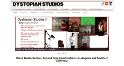Desktop Screenshot of dystopianstudios.com