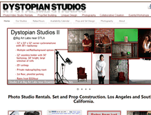 Tablet Screenshot of dystopianstudios.com